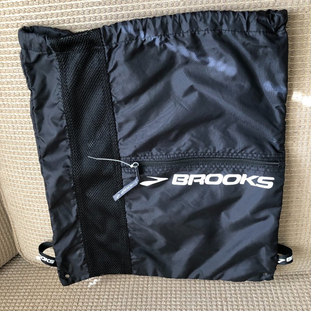 Brooks Lightweight Black Backpack.